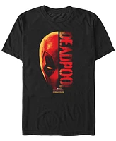 Fifth Sun Mens Half Deadpool Short Sleeve T-Shirt