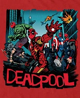 Fifth Sun Men's Deadpoop Like Avengers Short Sleeve T-Shirt