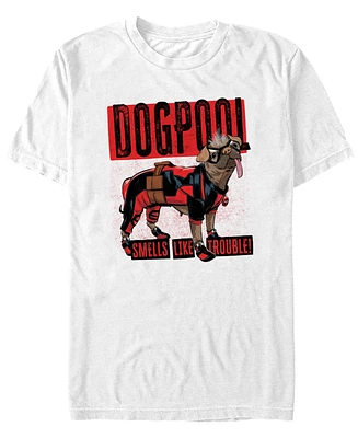 Fifth Sun Men's Dogpool Trouble Short Sleeve T-Shirt