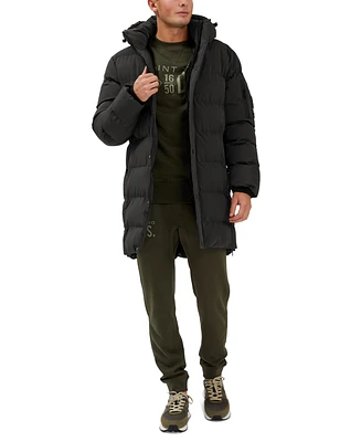 Point Zero Men's Long Puffer Jacket