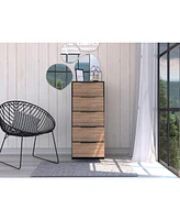 Egeo Dresser 42"H, 5 Drawer, Vertical