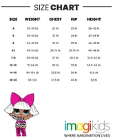 L.o.l. Surprise! Girls Queen Bee Diva Fleece Pullover Hoodie to