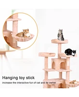 Slickblue Cat Climbing Frame – Multi-Level Structure for Climbing, Scratching, and Play