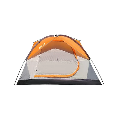 Slickblue 2/6 Person Family Camping Tents – Outdoor Double Layer, Waterproof & Windproof with Top Roof, Rainproof