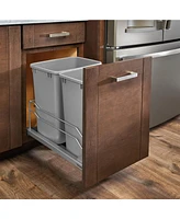 Rev-a-Shelf Double Pullout Trash Can 27 qt. with Soft-close, 53WC-1527SCDM-217