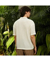 Campus Sutra Men's Polka Dot Shirt
