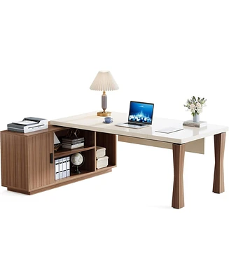 Tribesigns 71-Inch Executive Desk, L