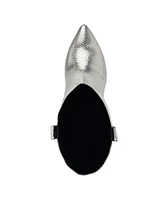 Guess Women's Wurlie Western Stiletto Heeled Slip-On Booties
