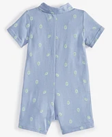 First Impressions Baby Tiny Turtles Collared Sunsuit, Created for Macy's