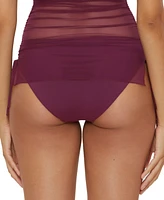 Becca Women's Muse Side-Ruched Bikini Bottoms