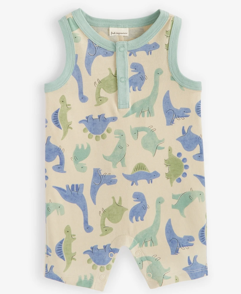 First Impressions Baby Dino Group Sunsuit, Created for Macy's