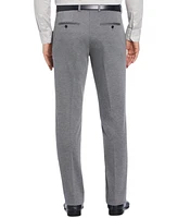 Perry Ellis Men's Tapered Fit Solid Knit Suit Pants