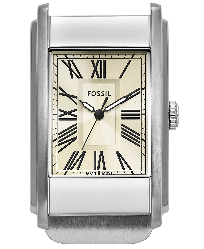 Fossil Men's Carraway Three-Hand Money Clip Watch, 32mm