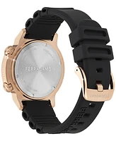 Ferragamo Men's Swiss Sport Polyurethane Strap Watch 46mm