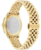 Ferragamo Women's Swiss Duo Gold Ion Plated Stainless Steel Bracelet Watch 40mm