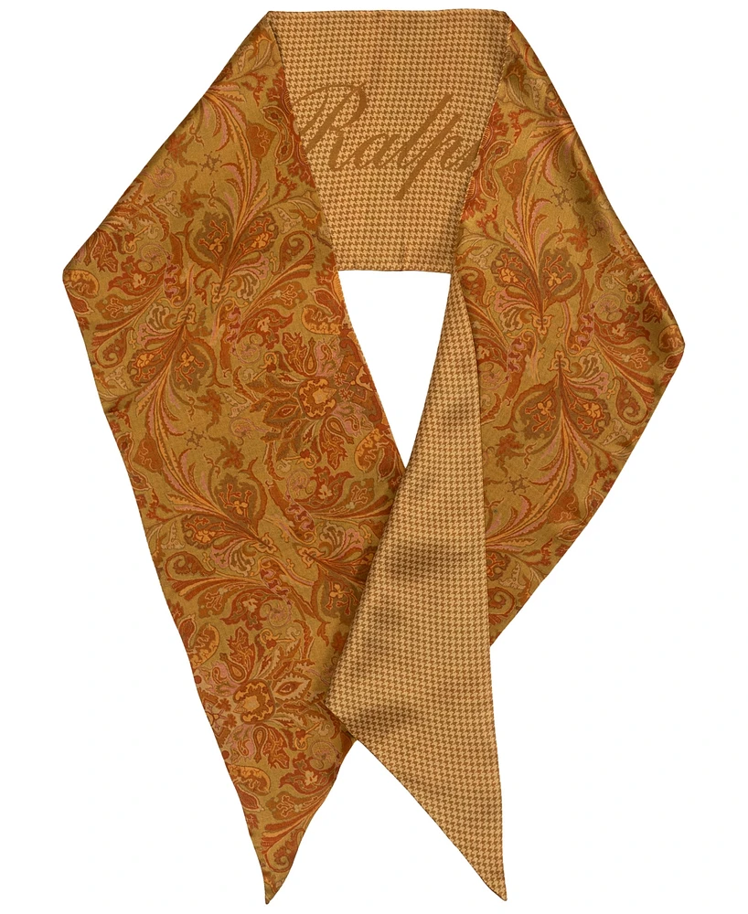 Lauren Ralph Tubular Paisley Oblong Scarf