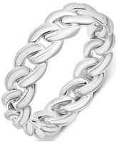 Audrey by Aurate Chain Link Statement Ring Gold Vermeil or Sterling Silver, Created for Macy's