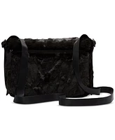 Nike Unisex Sportswear Futura 365 Faux Fur Crossbody Bag
