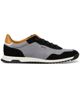 Boss by Hugo Boss Men's Zayn Low Top Lace-Up Sneakers