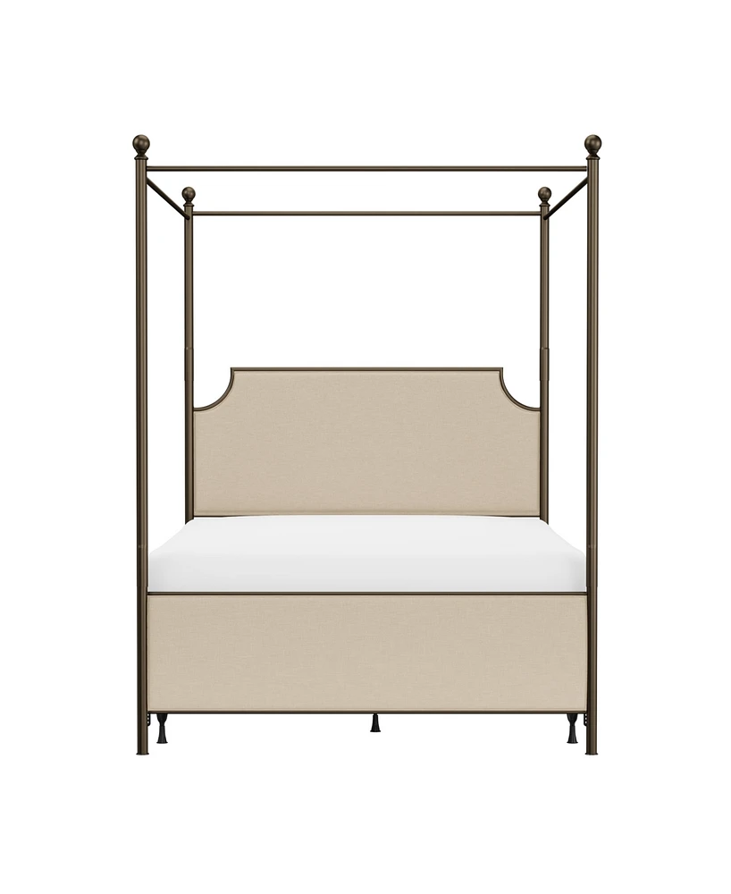 Hillsdale 52" Metal McArthur Queen Bed