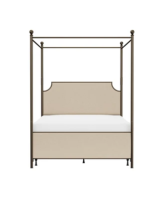 Hillsdale 52" Metal McArthur Queen Bed