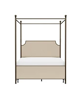 Hillsdale 52" Metal McArthur Queen Bed