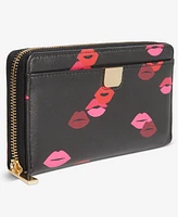 On 34th Angii Lip Party Zip-Around Wallet, Created for Macy's