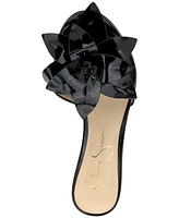 Jessica Simpson Women's Percia Flower High-Heel Dress Mules