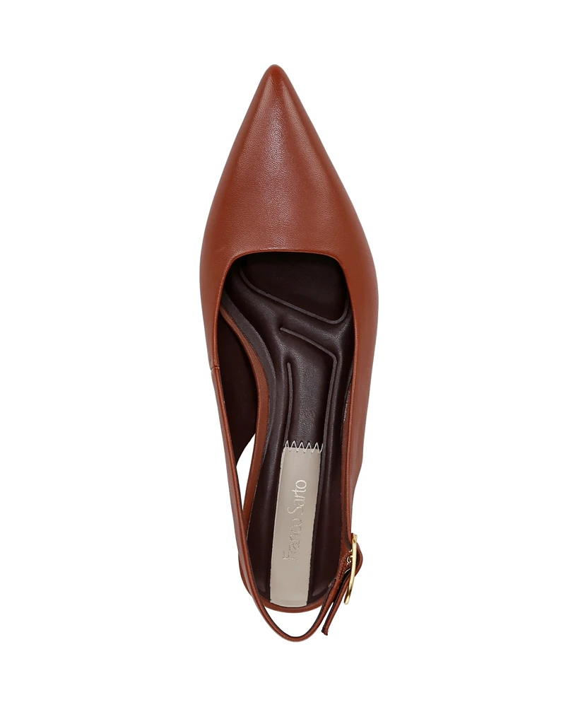 Franco Sarto Women's Marlow Slingback Kitten Heel Pumps