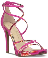 Jessica Simpson Women's Jaeya Strappy Rhinestone High-Heel Dress Sandals