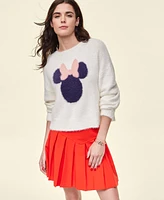 Disney | Macy's Women's Minnie Majorette Fuzzy Sweater, Created for