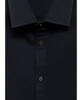 Mango Men's Cotton Structured Shirt