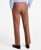 B by Brooks Brothers Men's Linen Classic-Fit Suit Separates Pant