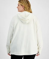 Id Ideology Plus Hooded Comfort Flow Cardigan, Created for Macy's