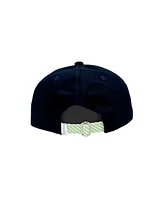 Bits & Bows Boys T-Rex Baseball Hat in Navy