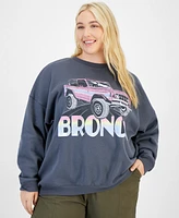 Grayson Threads, The Label Plus Bronco Graphic Sweatshirt