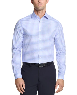 Michael Kors Men's Regular-Fit Comfort Stretch Check Dress Shirt