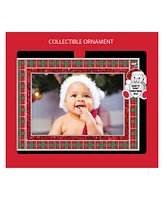 Ganz Frame Ornament Bear 'Baby's First Christmas 2024', 4"