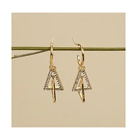 Sohi Women's Bling Drop Earrings
