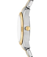 Fossil Women's Scarlette Three-Hand Date Two-Tone Stainless Steel Watch, 32mm