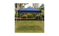 Slickblue Portable Home Use Waterproof Folding Tent Blue