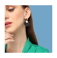 Sohi Women's Block Drop Earrings