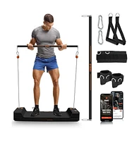 Squatz Travel Apollo Fitness Board, Push-Up Body Workout System Equipment