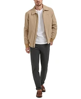 Dockers Men's Relaxed-Fit Microtwill Full-Zip Bomber Jacket