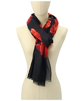 Kate Spade New York Women's Charming Rose Oblong Scarf