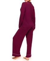 Adore Me Women's Matilde Long Sleeve & Pants Pajama Set