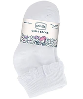 Trimfit 3-Pack Scalloped Socks, Little Girls & Big