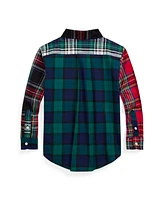 Polo Ralph Lauren Toddler and Little Boys Plaid Cotton Fun Shirt