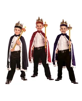 Dress Up America King Crown Robe Costume Set