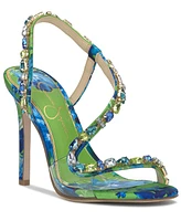 Jessica Simpson Women's Jaycin Barely-There Rhinestone Evening Sandals